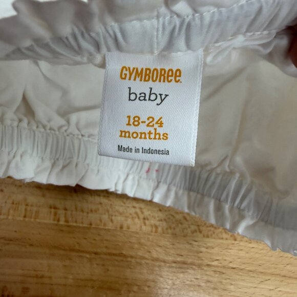 Gymboree Pink Fish Matching Set size 18-24 Months Top and Bloomer Shorts Outfit - Picture 10 of 10